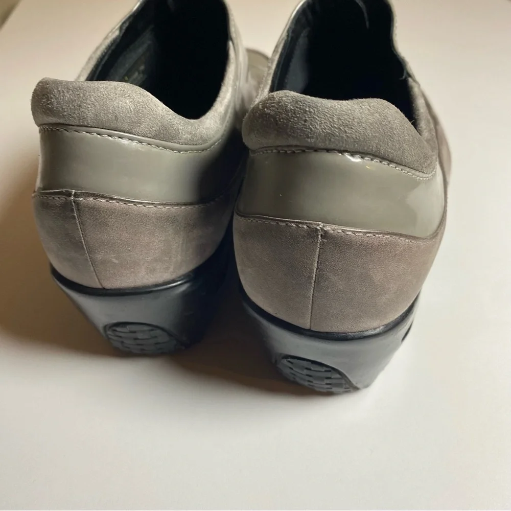 Cole Haan Comfort‎ Zip Wedge Women’s Shoes in Gray waterproof 7B